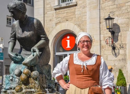 Knöpfleswäscherin © Stadt Heidenheim Knöpfleswäscherin © Stadt Heidenheim