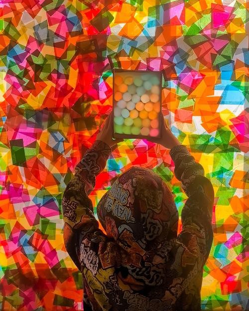Ausstellungsansicht: Im Labyrinth von Schloss Wolkenstein, © Romina Ferrarotti Ausstellungsansicht: Im Labyrinth von Schloss Wolkenstein, © Romina Ferrarotti