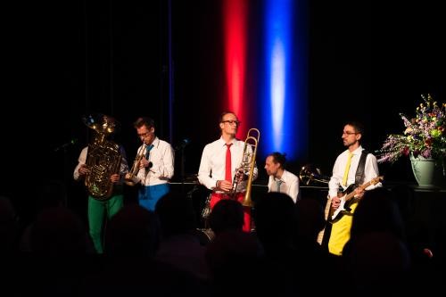 ErpfenBrass aus Gerstetten hat dem Publikum eingeheizt. Foto: Stadt Heidenheim ErpfenBrass aus Gerstetten hat dem Publikum eingeheizt. Foto: Stadt Heidenheim