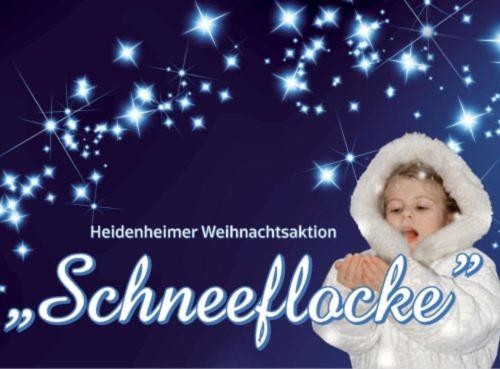 Heidenheimer Aktion Schneeflocke Heidenheimer Aktion Schneeflocke