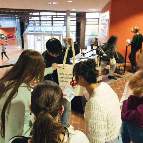 Das Kulturbüro der Stadt Heidenheim stellte am 23. Oktober 2025 an der Kaufmännischen Schule seine Kulturangebote vor.