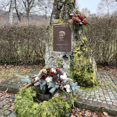 Stadt Heidenheim gedenkt Georg Elsers 120. Geburtstag. Foto: Stadt Heidenheim