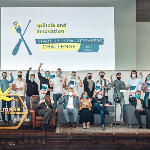 Strahlende Gewinner der Challenge im Jahr 2021. Foto: Stadt Aalen