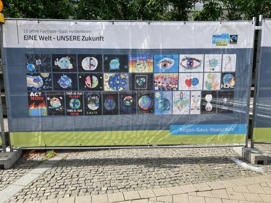 Foto Banner EGR - 27.06.2022 - Sonja Beyrle - 021.7 - 10 jähriges Jubiläum Fairtrade Stadt Heidenhei