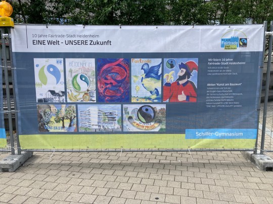 Foto Banner SG - 27.06.2022 - Sonja Beyrle - 021.7 - 10 jähriges Jubiläum Fairtrade Stadt Heidenheim