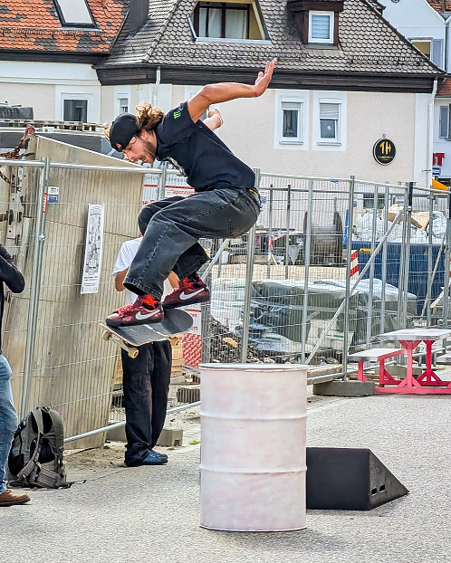 Große Stunts beim Skate-Festival "Grab your Street", Foto: Stadt Heidenheim